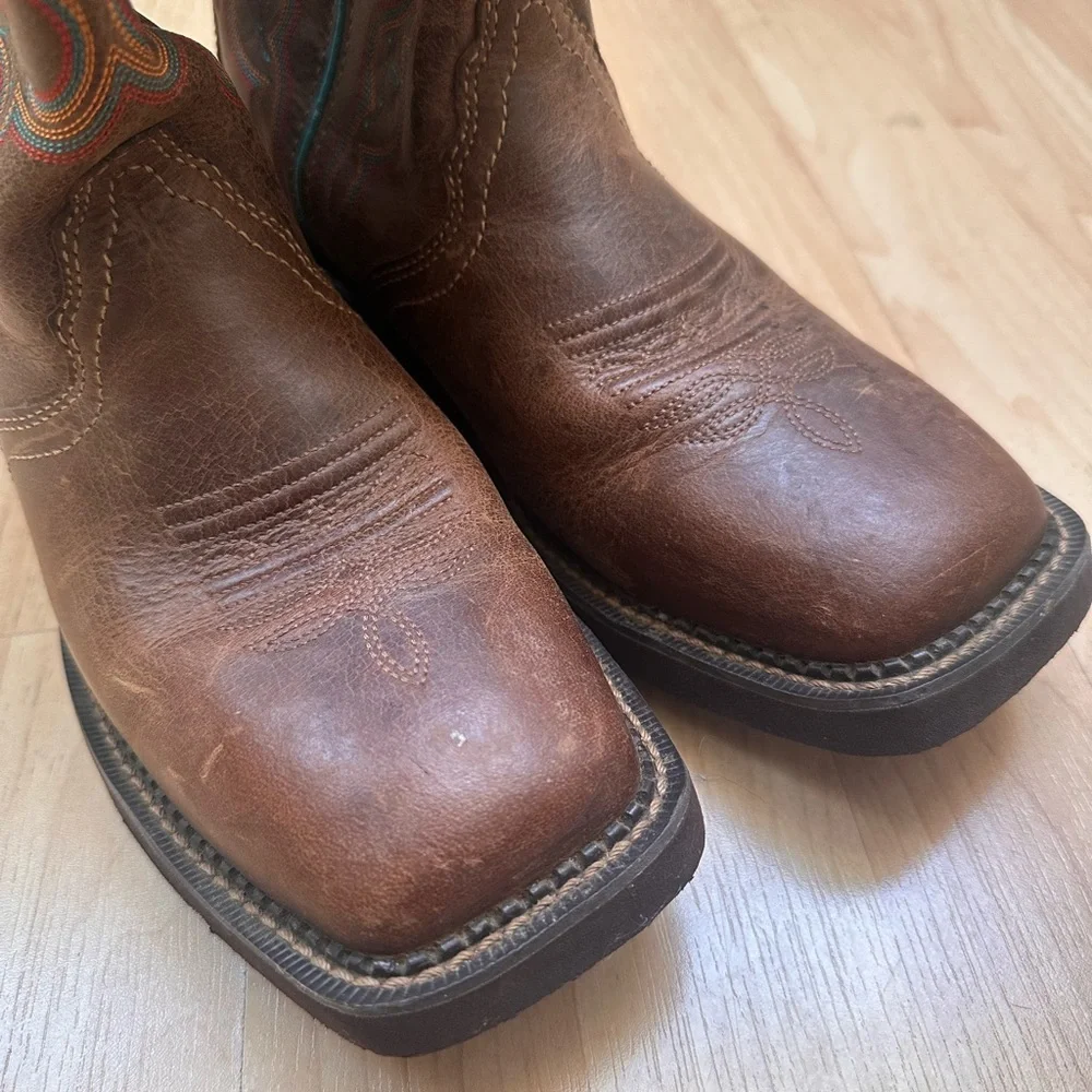 JUSTIN RAYA GYPSY BOOTS SIZE 8 🤎 - Picture 3 of 7